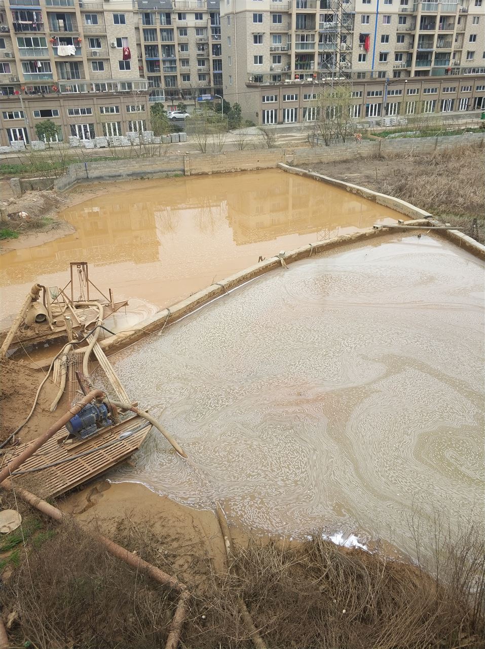 习水沉淀池淤泥清理-厂区废水池淤泥清淤