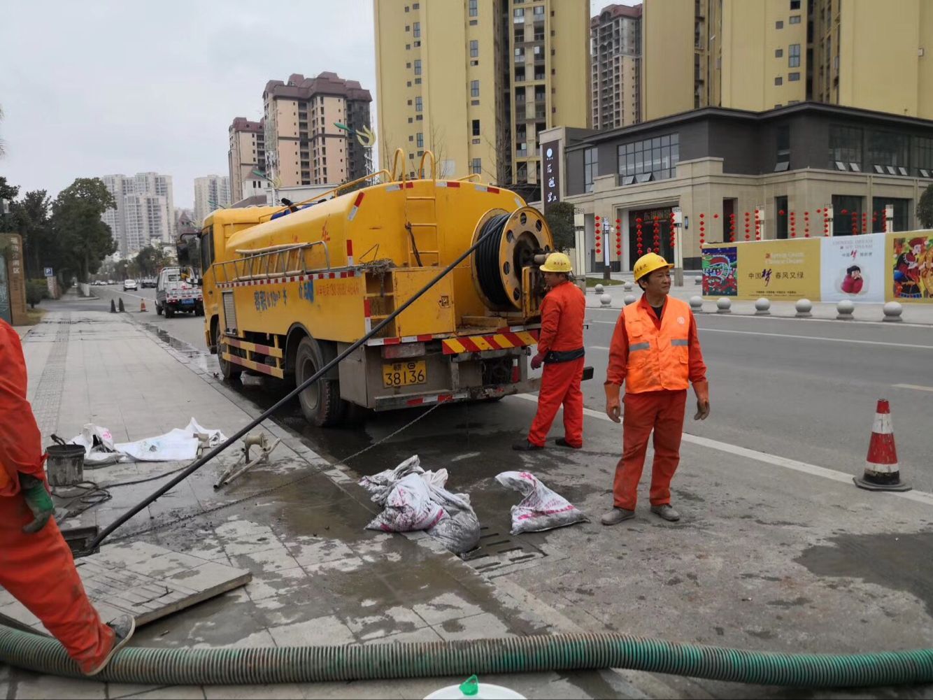 习水排污管道清淤-管道清洗