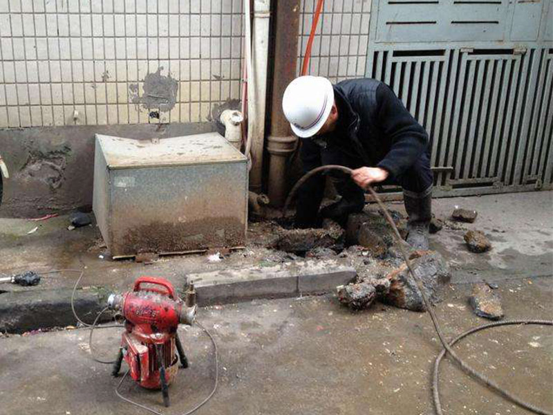 习水疏通下水道-洗菜池疏通